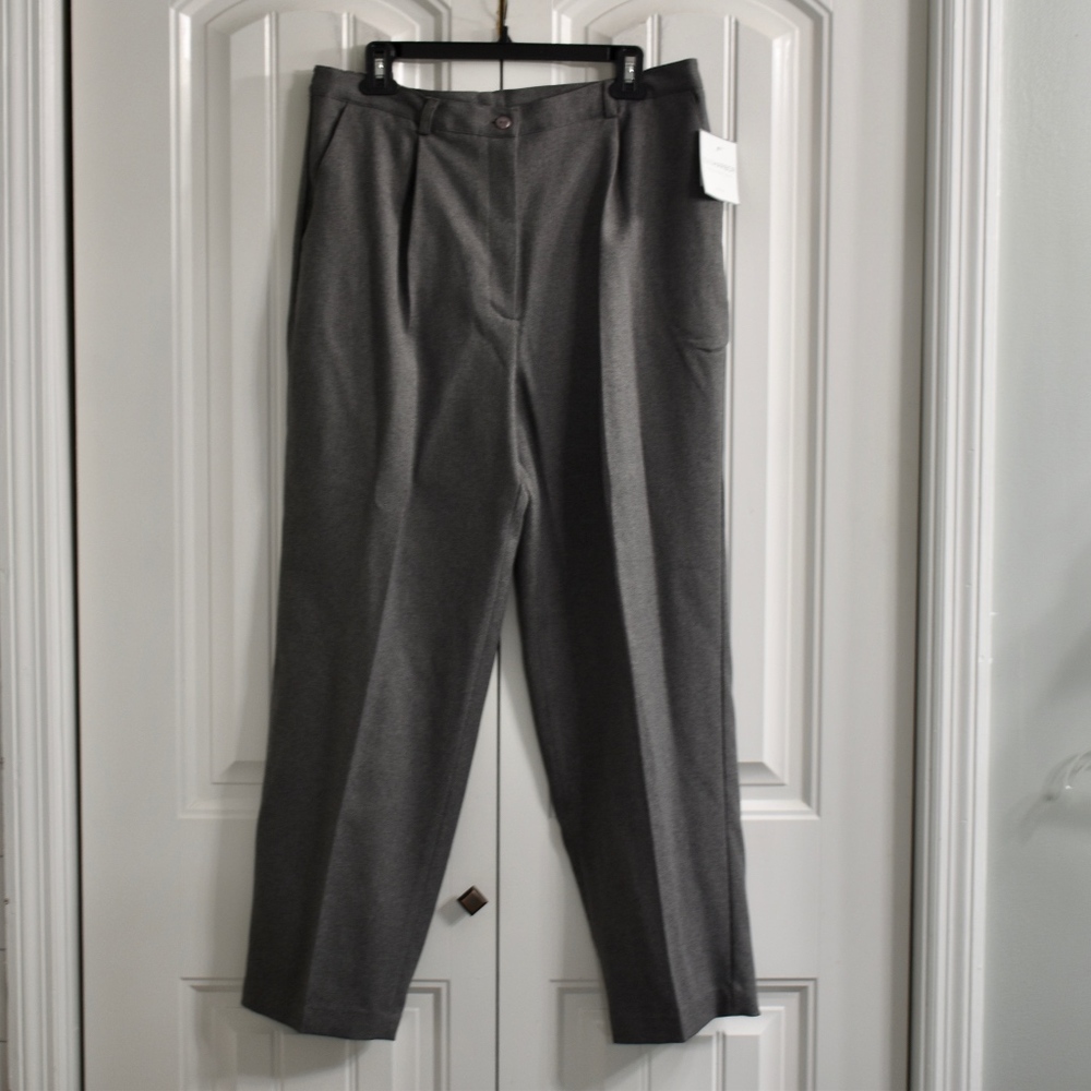 Sag Harbor Grey Pants Size 14P NWT